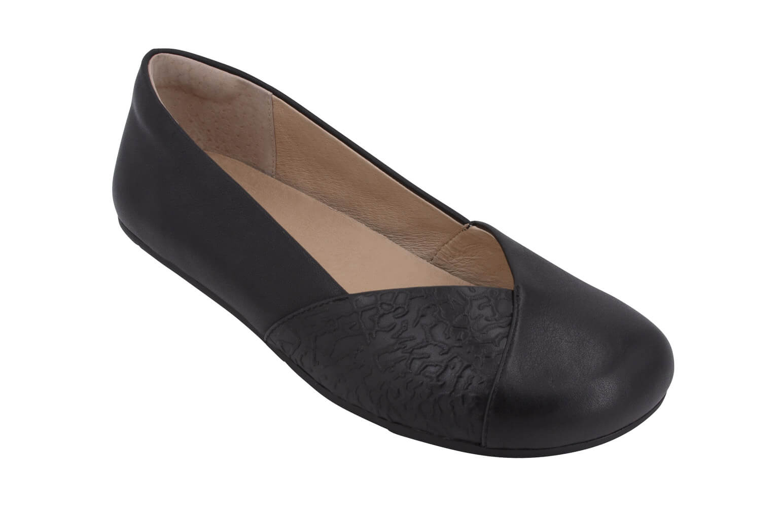 Chaussures Casual Xero Shoes Phoenix Cuir's Dressy Plates Femme Noir | 5MkpcpmB5U7